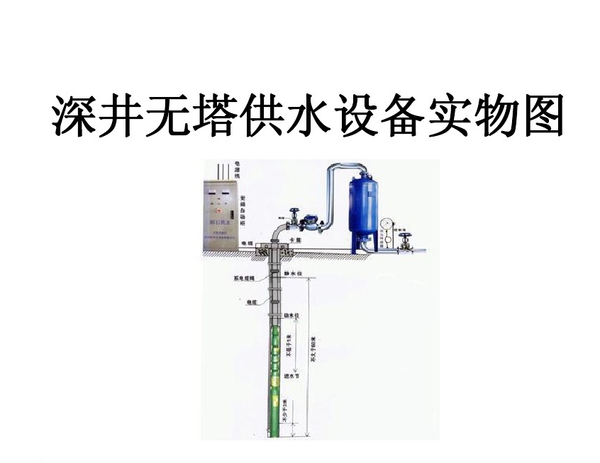 郴州北湖区井泵无塔式供水设备